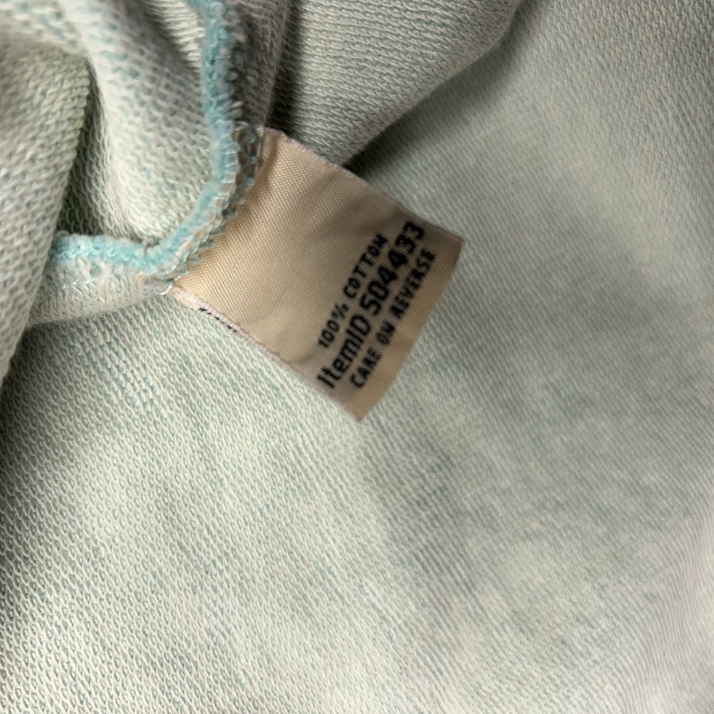 LL Bean Long Sleeve 1/4 Button‎ Pullover Sweater Mens XL Light Blue - Picture 5 of 7